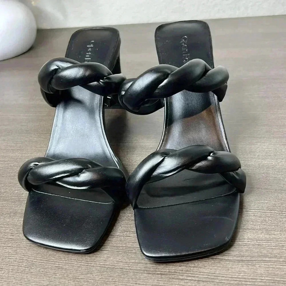 Open Edit Remmy Twist Sandals Size Womens - Picture 2 of 9